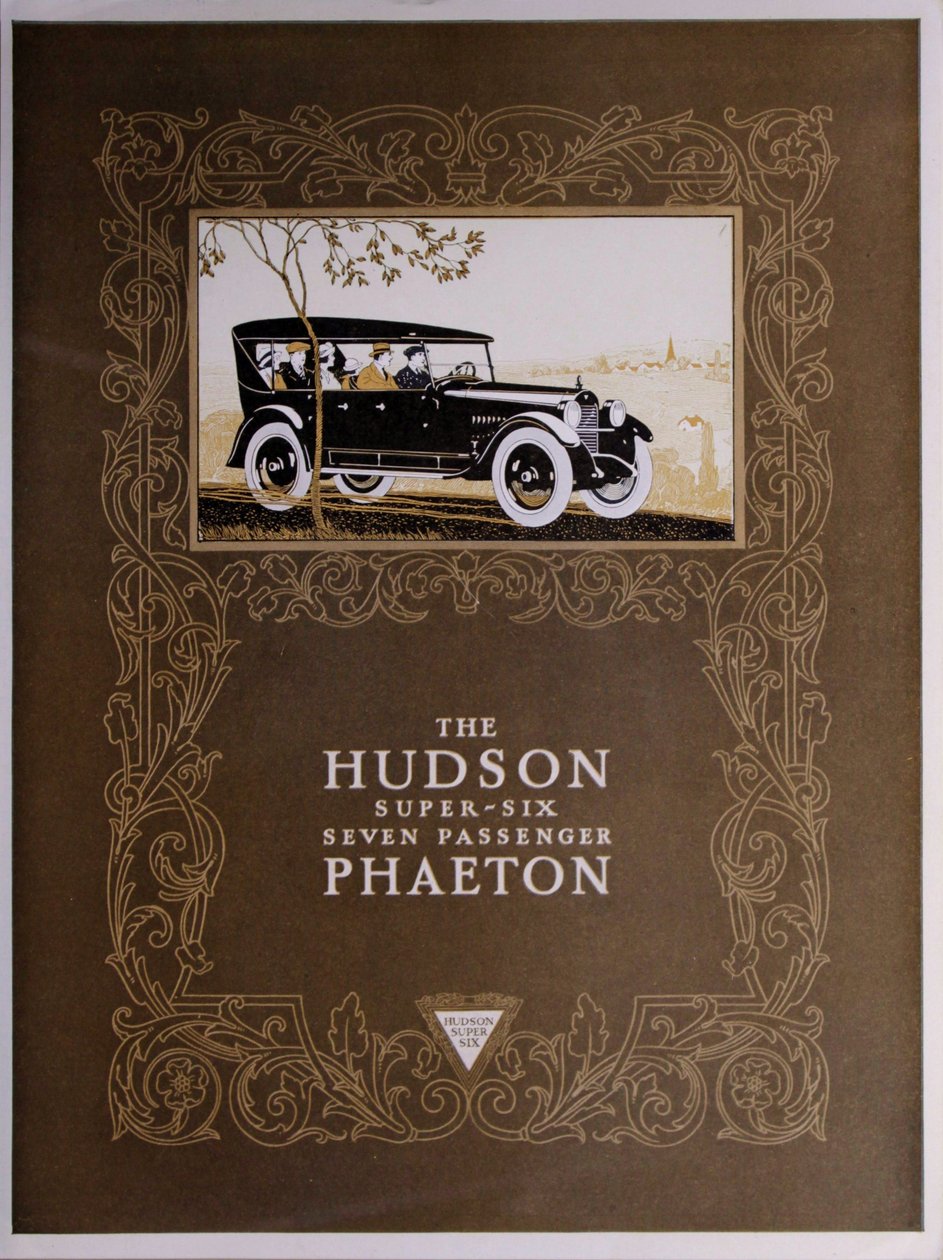 Hudson Super-Six Seven Passenger Phaeton, 1923 tekijältä American School