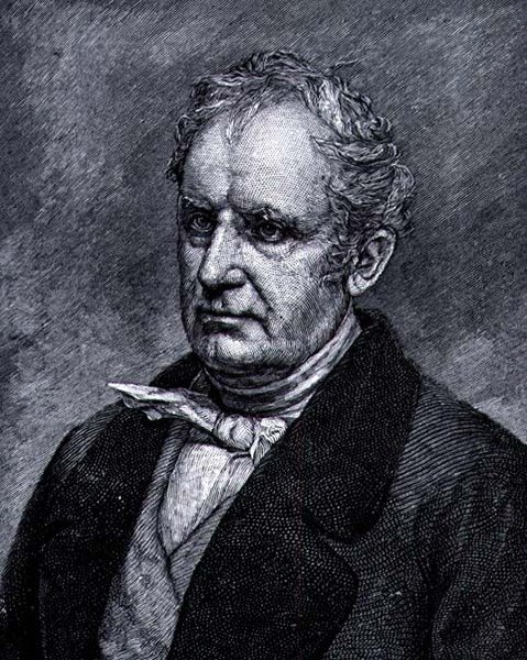 James Fenimore Cooper (1789-1851) (kaiverrus) tekijältä American School