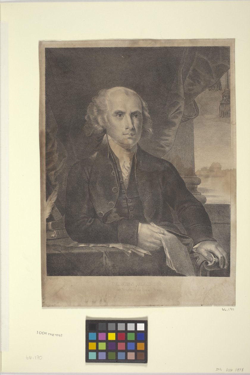 James Madison (litografia) tekijältä American School