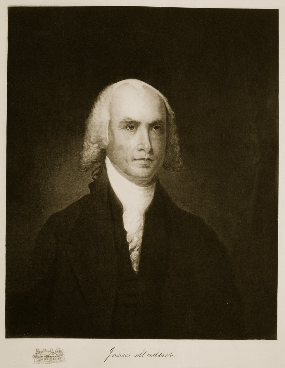 James Madison, Yhdysvaltain 4. presidentti, pub. 1901 (syväpaino) tekijältä American School
