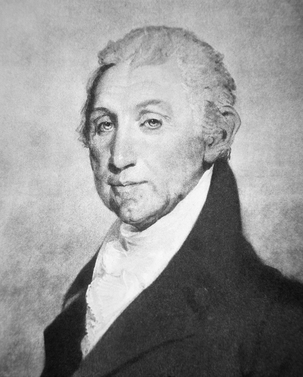James Monroe (1758-1831) (litho) tekijältä American School