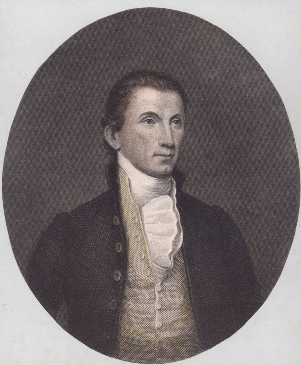James Monroe (värillinen kaiverrus) tekijältä American School