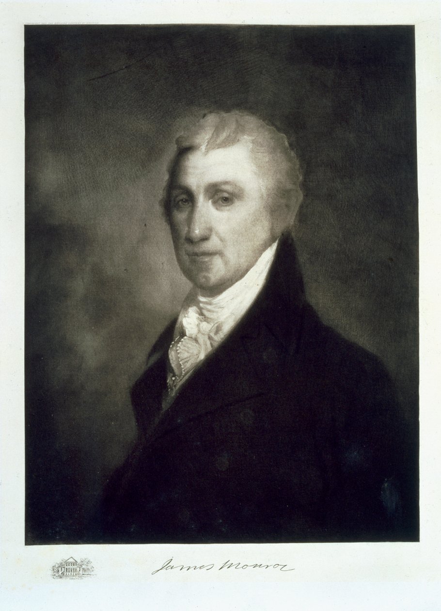 James Monroe, Yhdysvaltain 5. presidentti, pub. 1901 (syväpaino) tekijältä American School