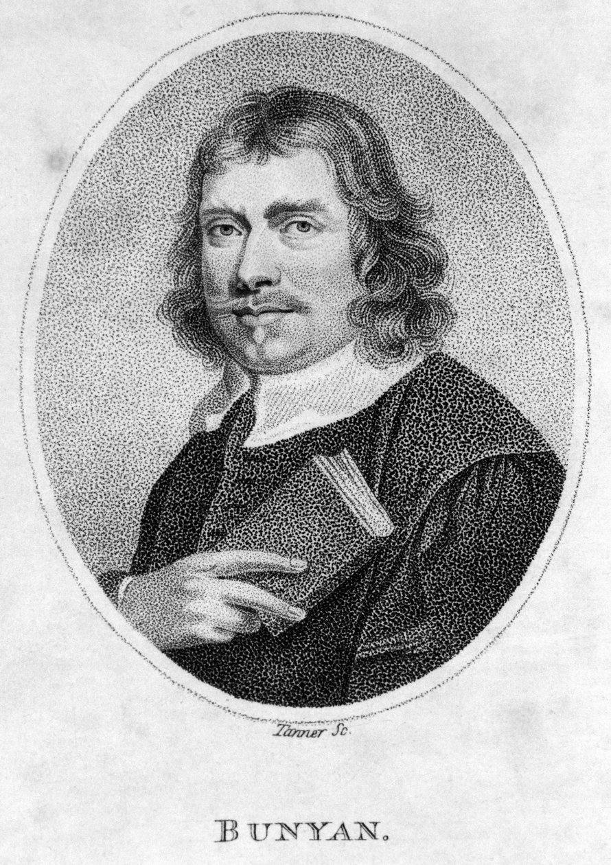 John Bunyan (1628–1688) Pilgrims Progressin etukappale, 1805 tekijältä American School