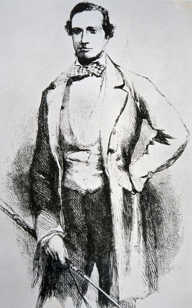 John Butterfield (1801-69) (kaiverrus) tekijältä American School