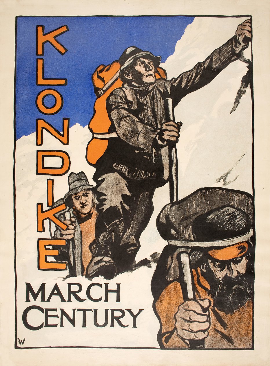 "Klondike" Century Magazinesta, maaliskuu 1898, tekijältä American School