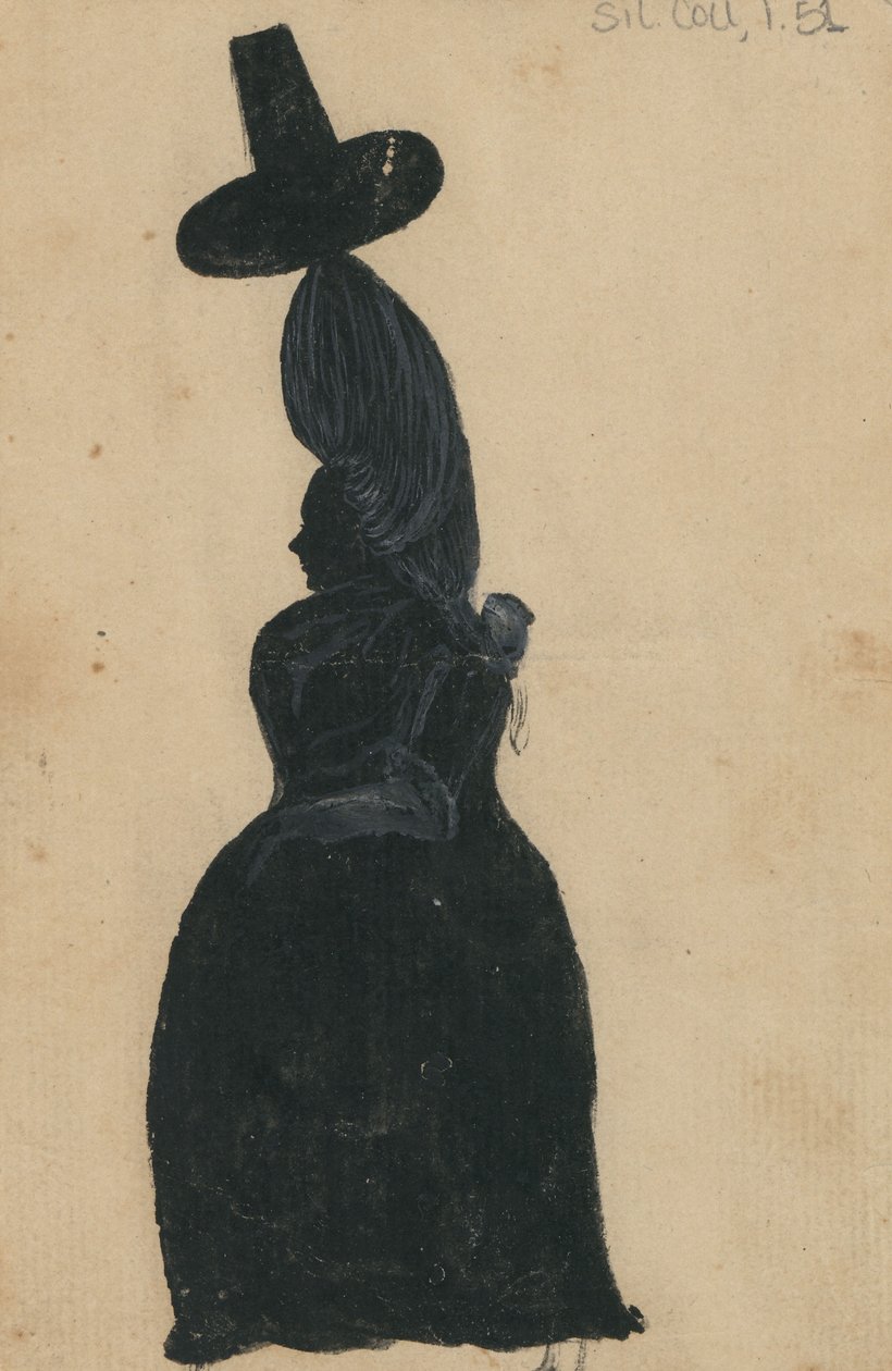 Lucy Knox, n. 1790 (muste kortilla posliinivalkoinen) tekijältä American School