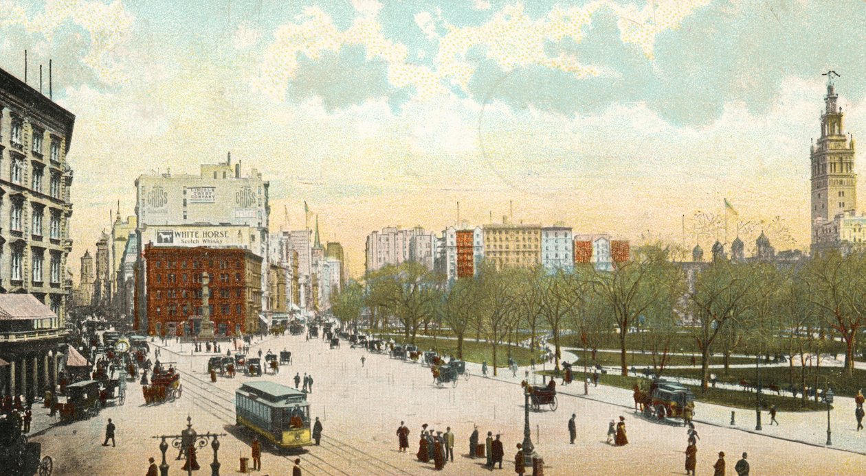 Madison Square, New York, 1906 tekijältä American School