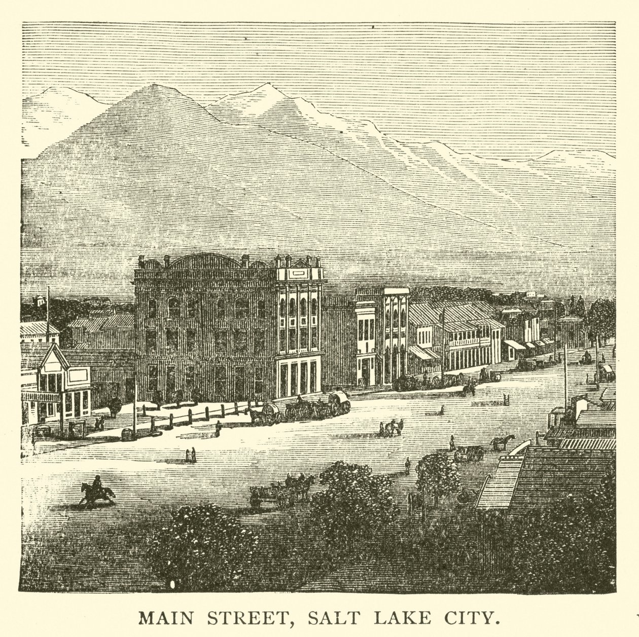 Main Street, Salt Lake City (kaiverrus) tekijältä American School