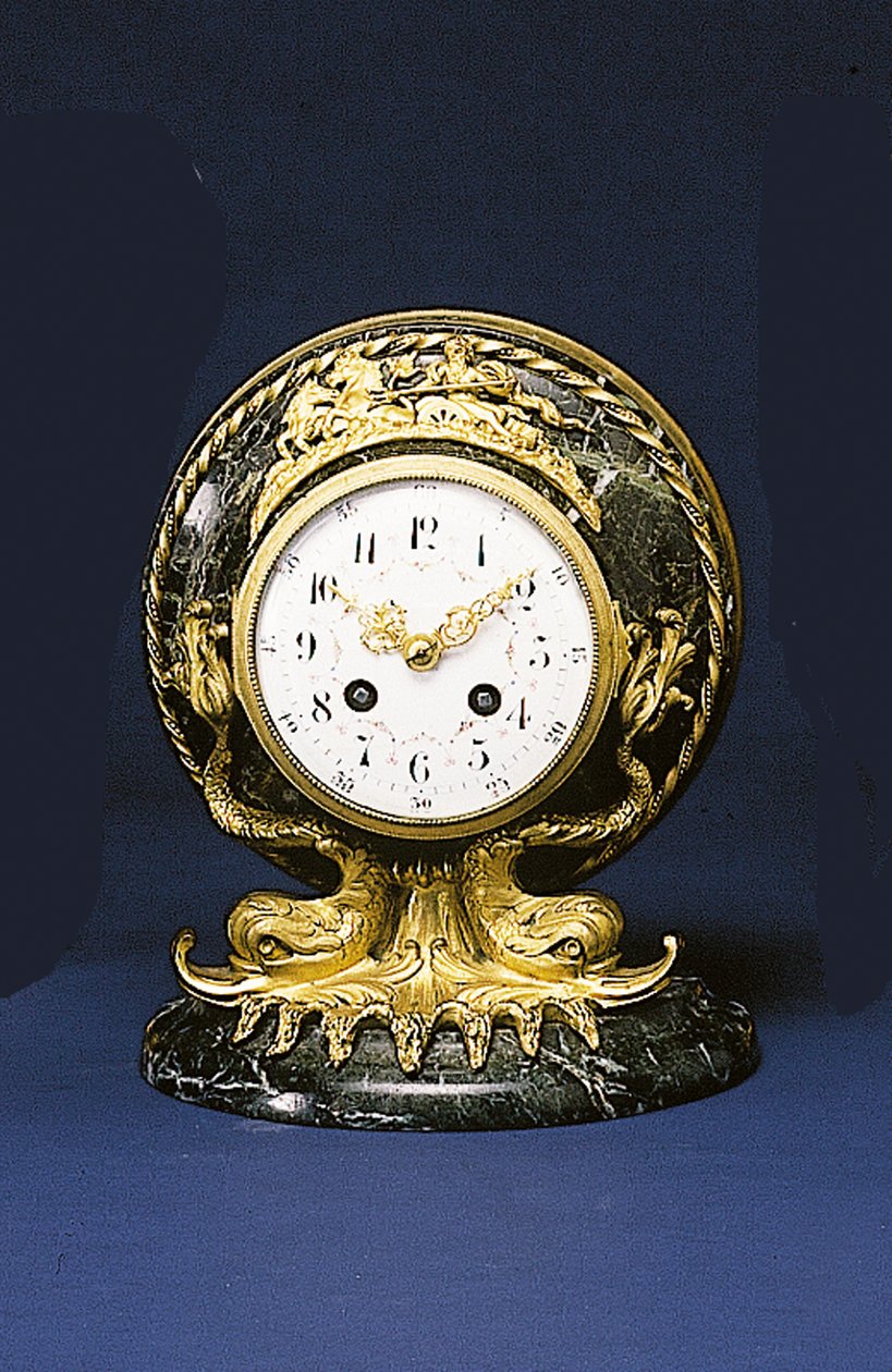 Mantel-kello, jota myy Black, Starr & Frost, n. 1875-1900 tekijältä American School