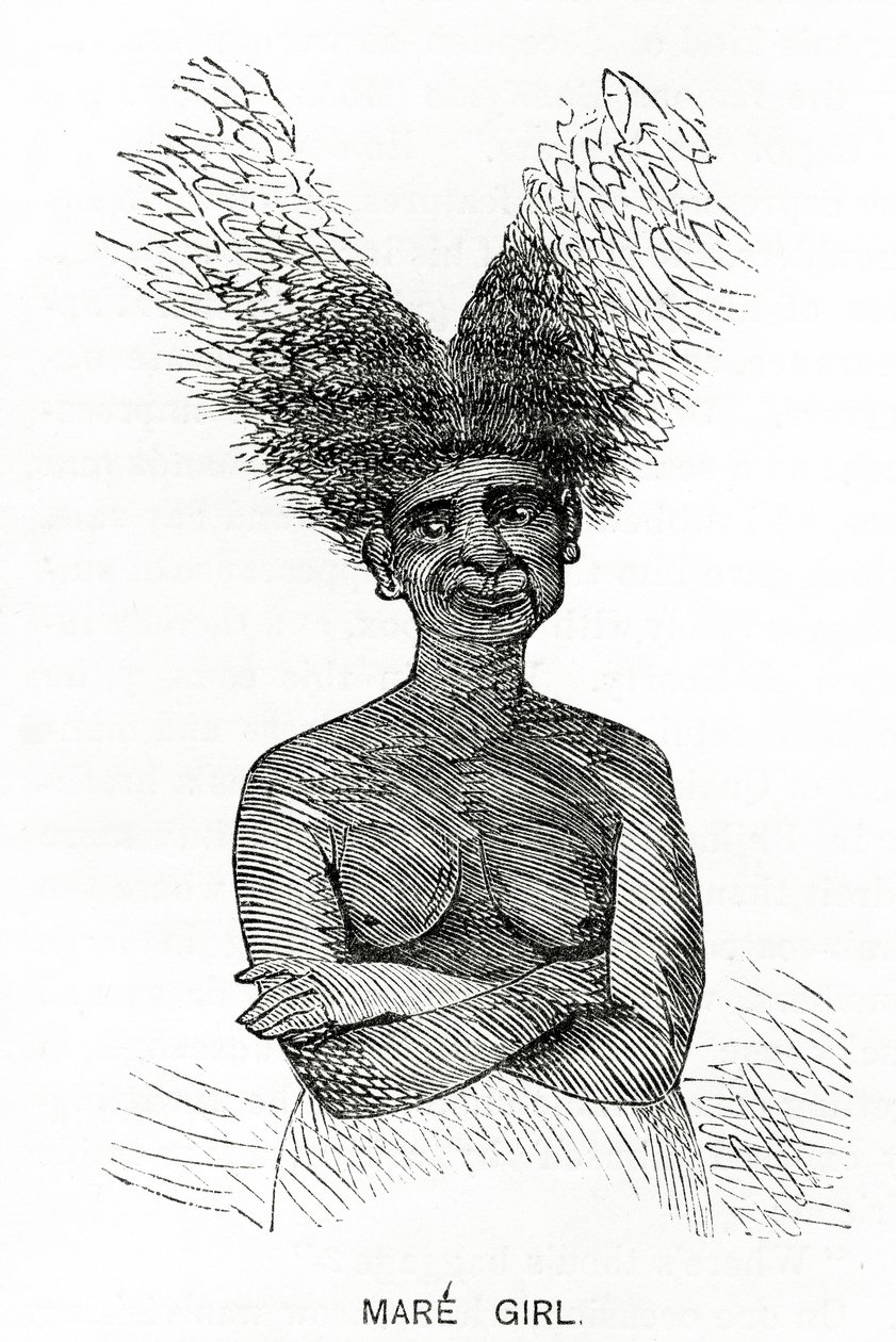 Mare Girl, kuvitus Appletons Journalista, 4. toukokuuta 1872 tekijältä American School