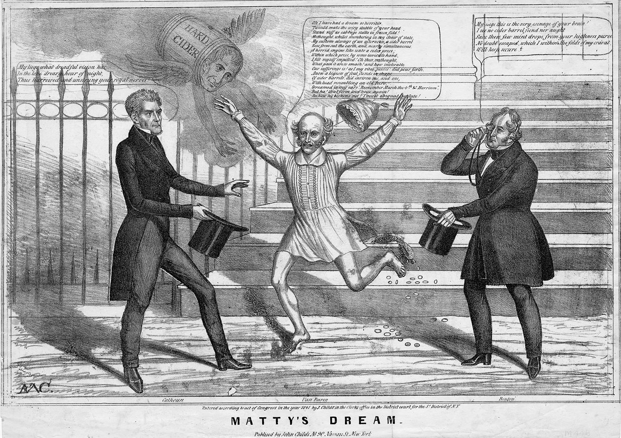 Mattys Dream, julkaisija John Childs, New York, 1841 tekijältä American School