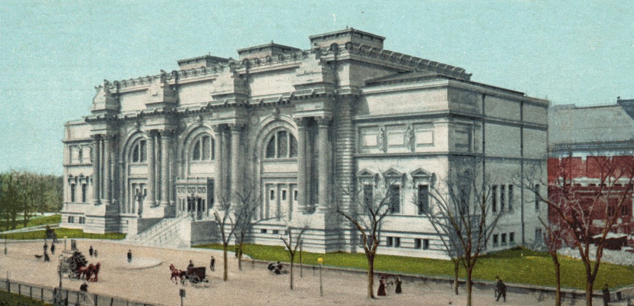 Metropolitan Museum of Art, New York (värilitho) tekijältä American School