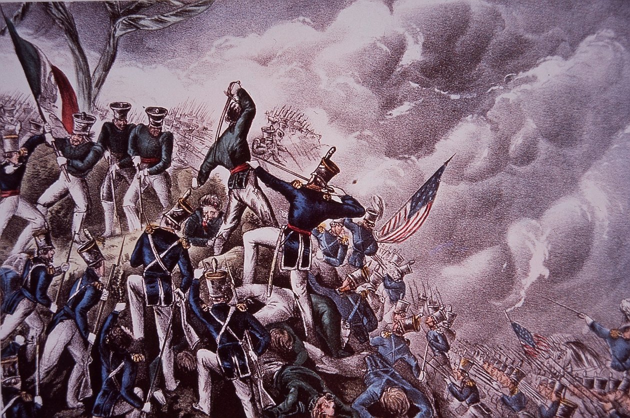 Meksikon ja Yhdysvaltojen välinen sota (1846-48), Cerro Gordon taistelu tekijältä American School