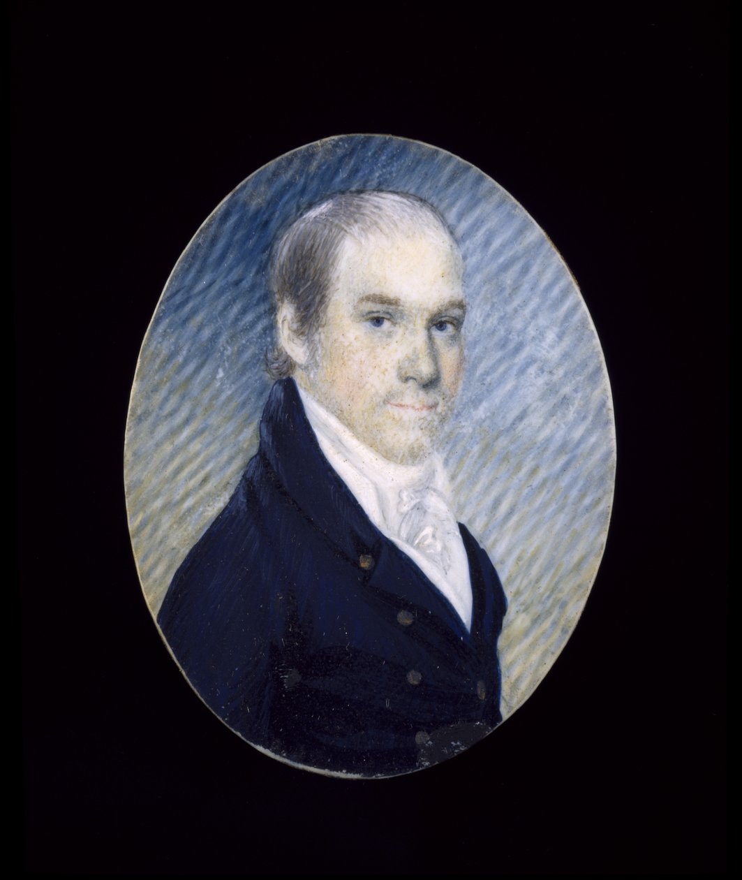 Miniatyyri William Cadogan Simesista (1773-1824), n. 1810-1824 (vesiväri norsunluulle) tekijältä American School