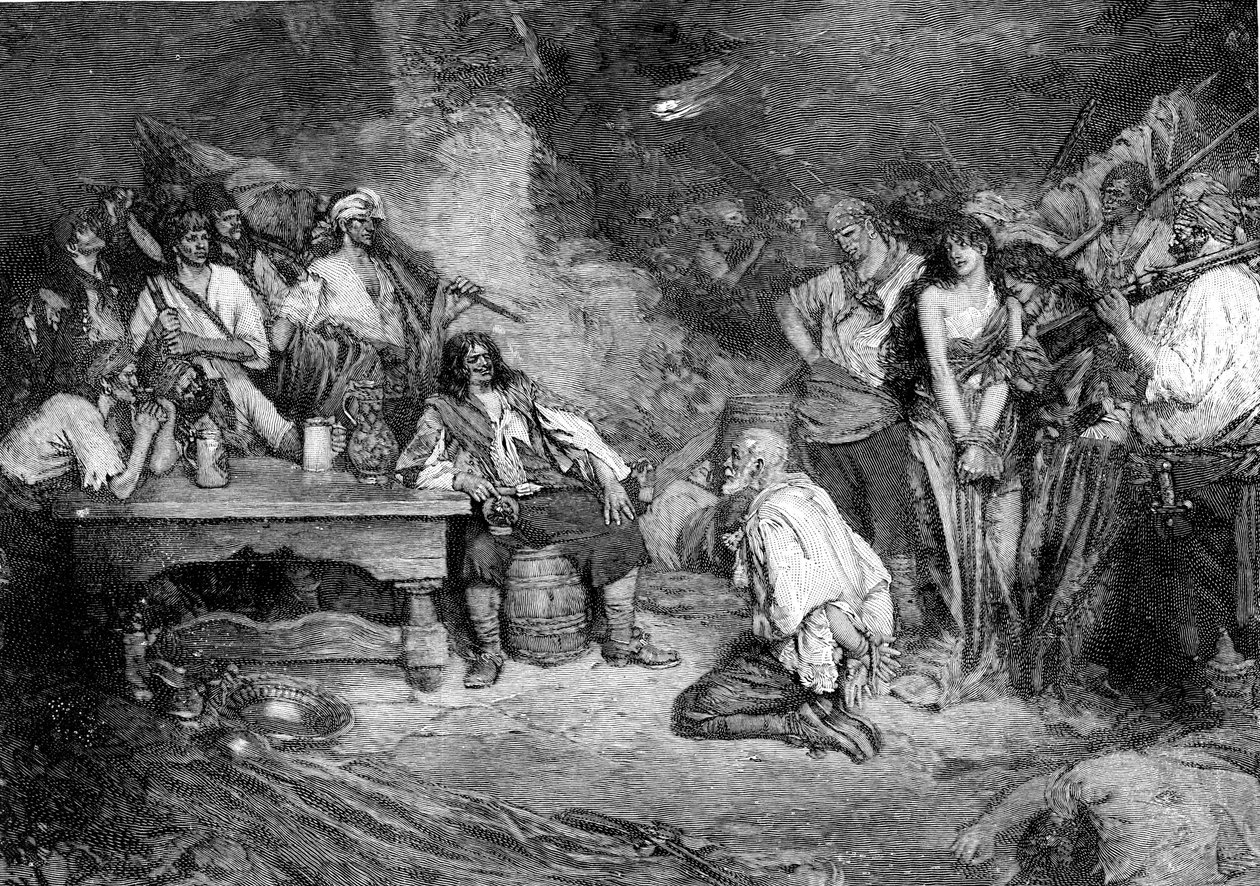 Morgan Porto Bellossa Howard Pylen "Buccaneers and Marooners of the Spanish Main" jälkeen tekijältä American School