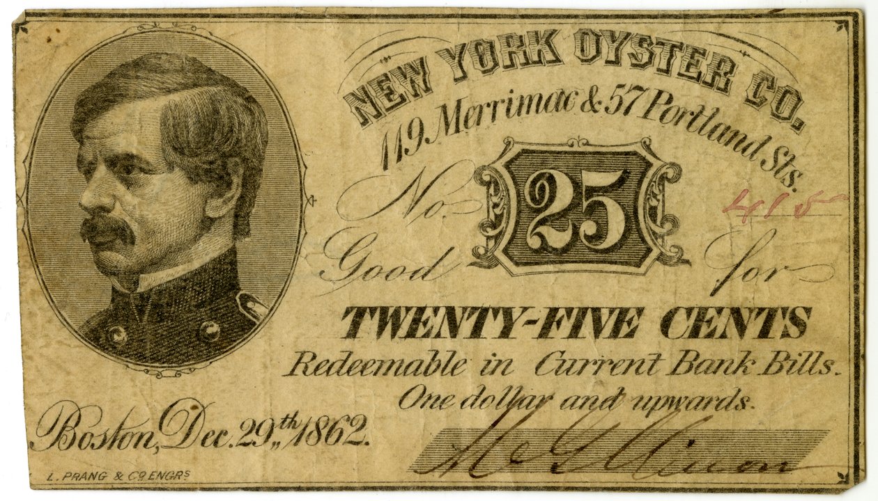 New York Oyster Co., 119 Merrimac & 57 Portland St., 1862 tekijältä American School