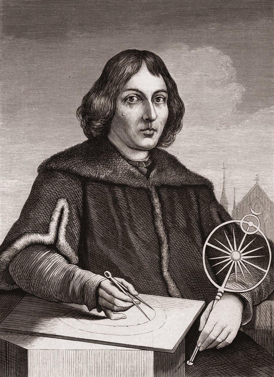 Nicolaus Copernicus, n. 1850 (kaiverrus) tekijältä American School