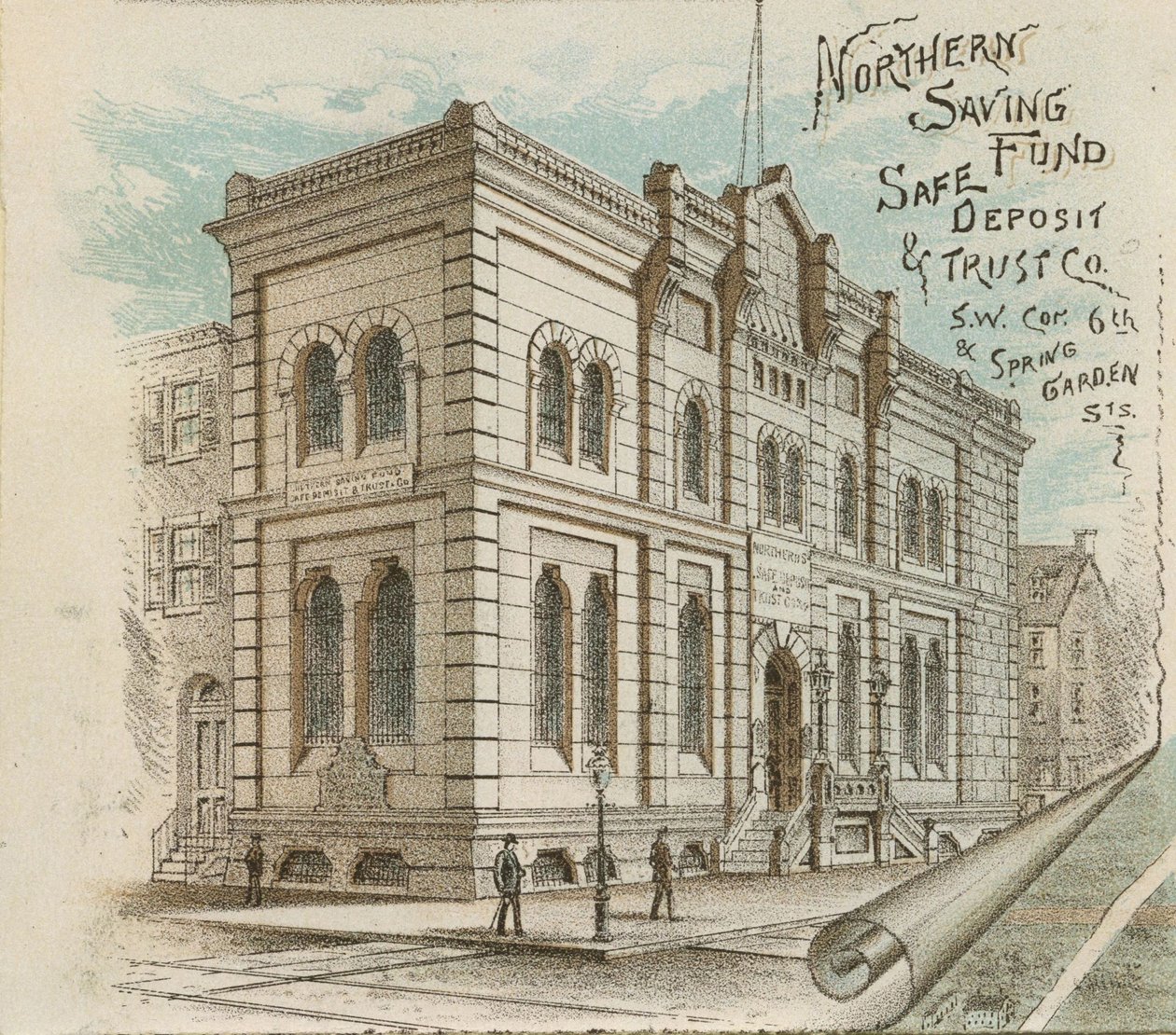 Northern Saving Fund Safe Deposit & Trust Co., 1885-86 tekijältä American School