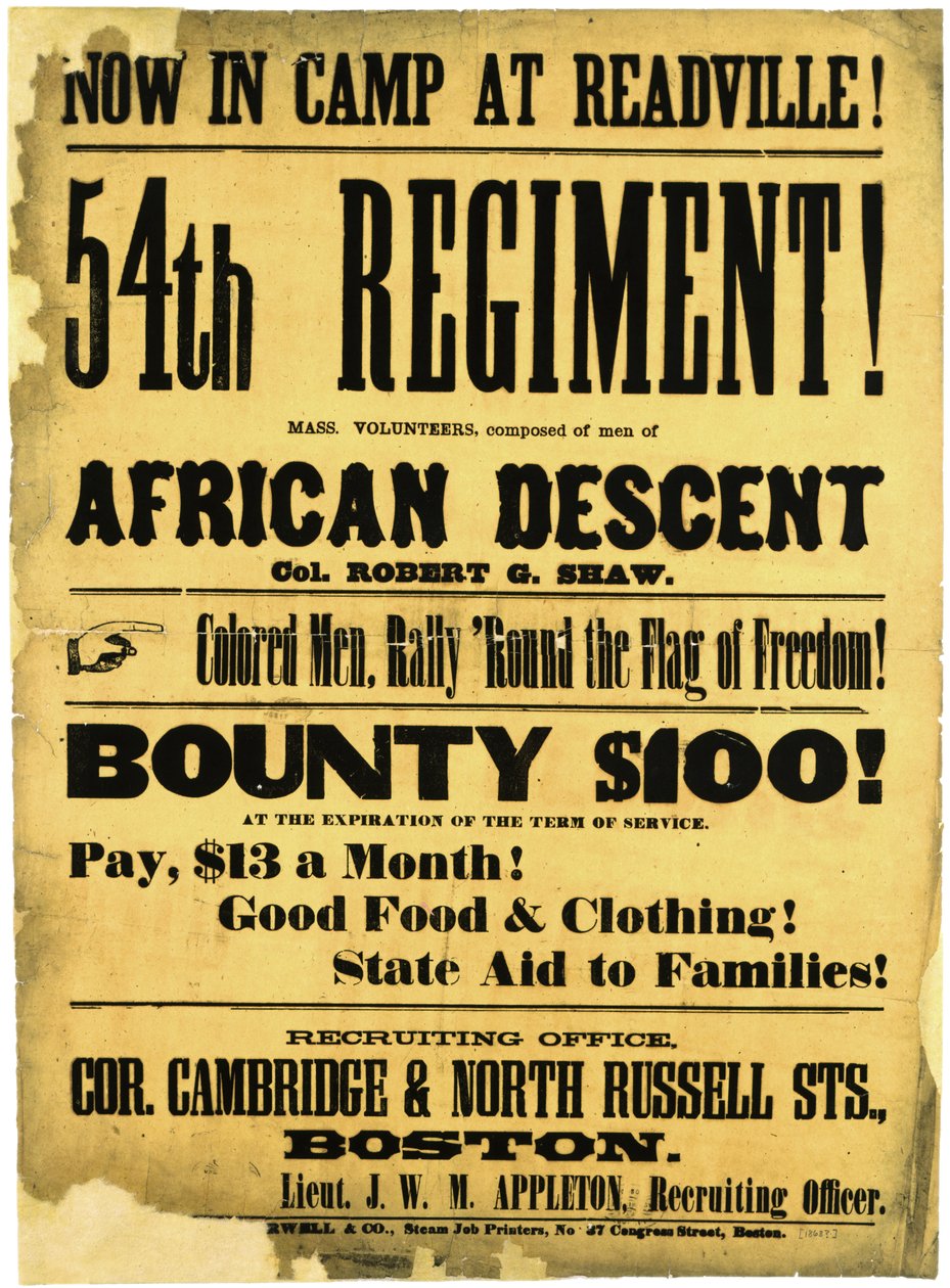 Nyt Readvillen leirillä! 54. rykmentti!, noin 1863 tekijältä American School