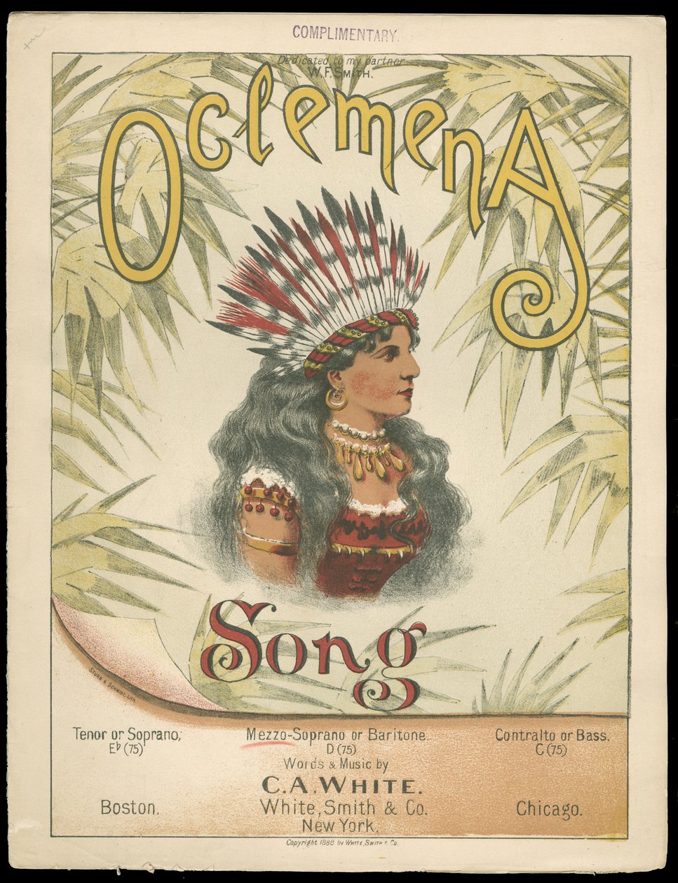 Oclemenan laulu tekijältä American School