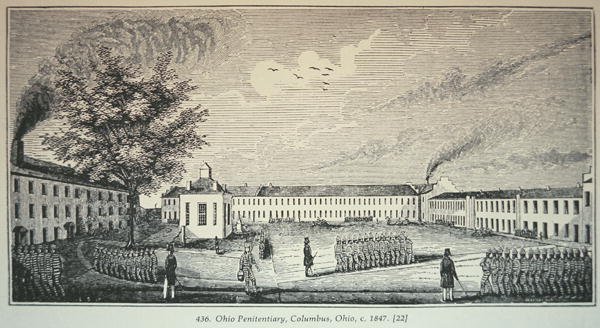 Ohio Penitentiary, Columbus, Ohio, n. 1847 (kaiverrus) tekijältä American School