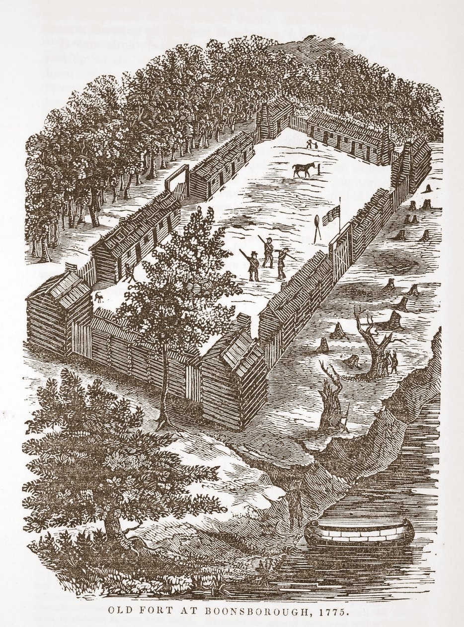 Old Fort Boonsboroughissa, 1775 tekijältä American School
