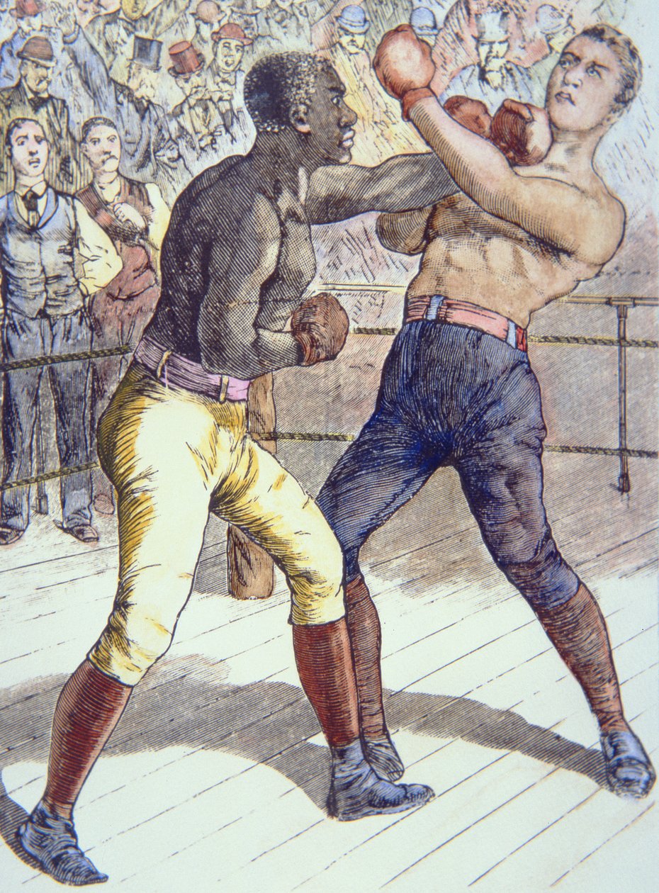 Peter Jackson v. James "Gentleman Jim" Corbett 21. toukokuuta tekijältä American School