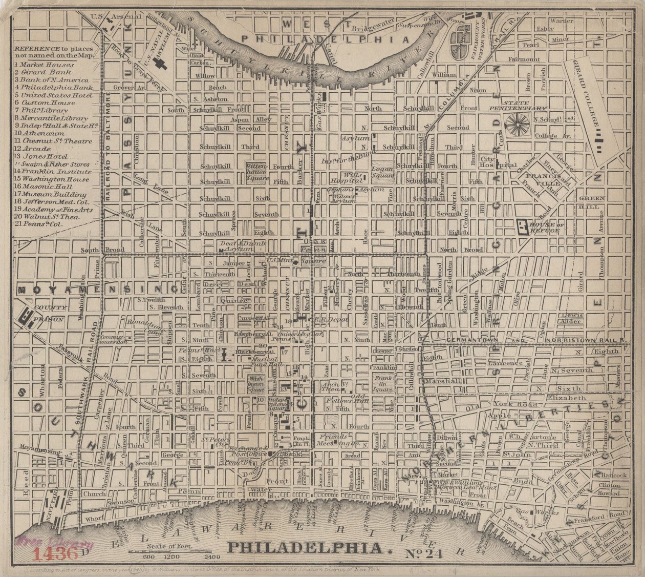 Philadelphia, 1848 tekijältä American School