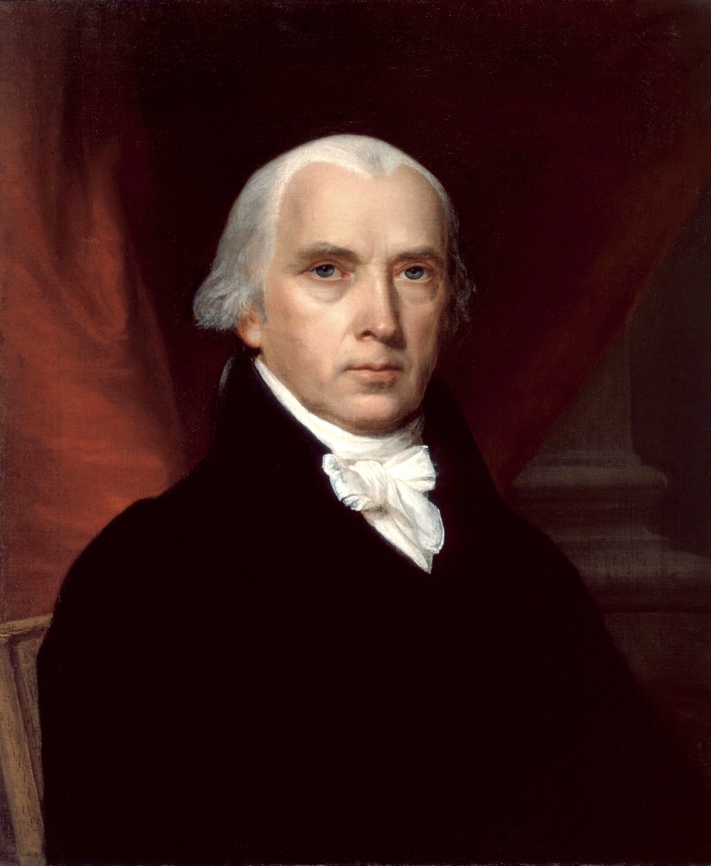 James Madisonin muotokuva tekijältä American School