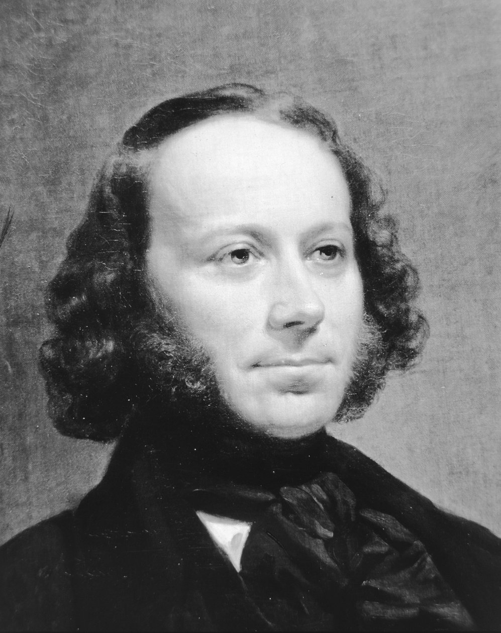 John Ericssonin (1803-1889) muotokuva (litho) tekijältä American School