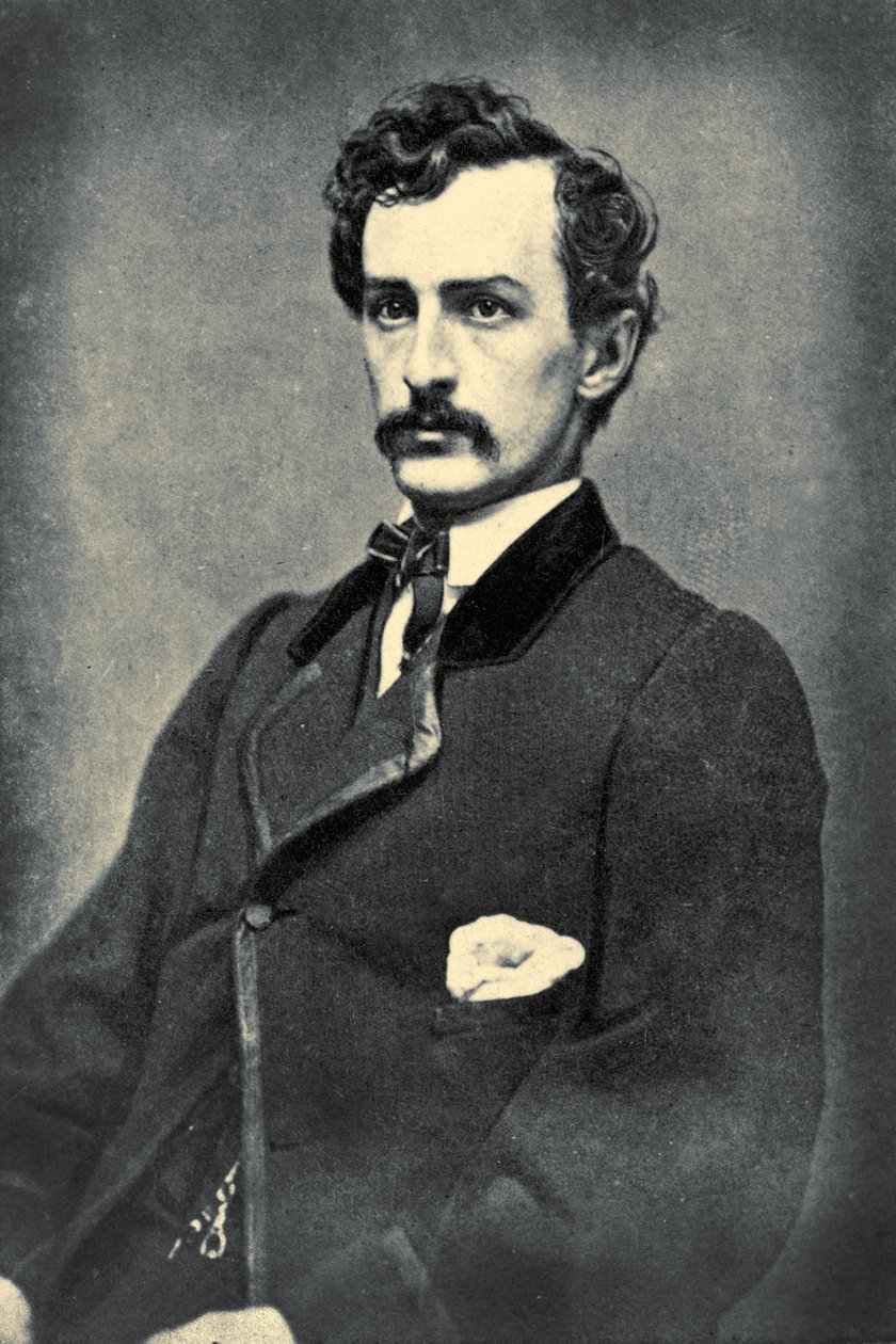 John Wilkes Boothin muotokuva, n. 1860 tekijältä American School