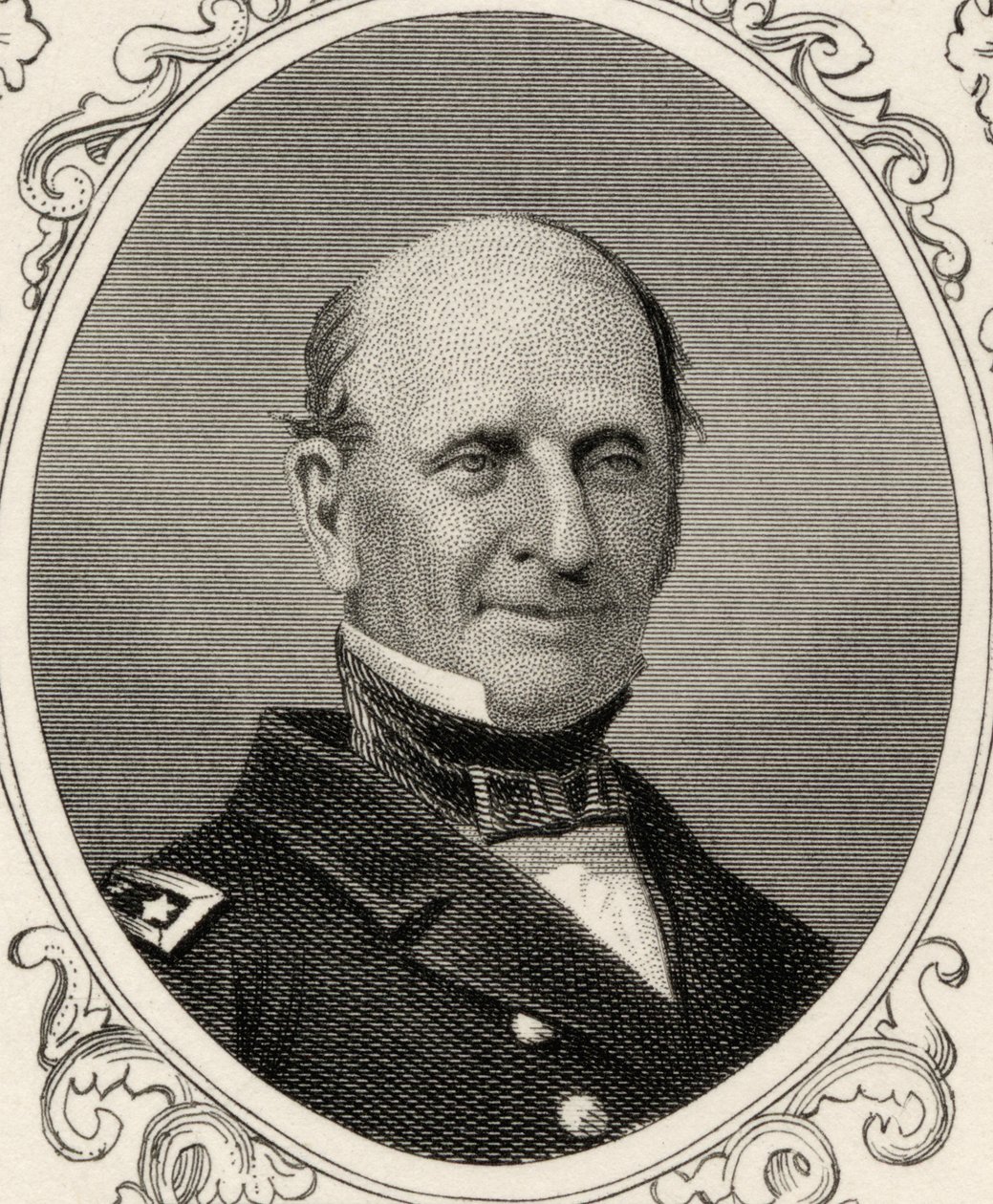 Silas Horton Stringhamin (1798-1876) muotokuva tekijältä American School