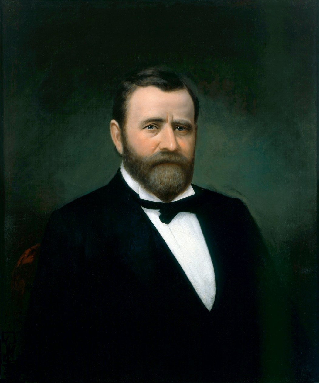Ulysses S. Grantin muotokuva, n. 1875-1899 (öljy kankaalle) tekijältä American School