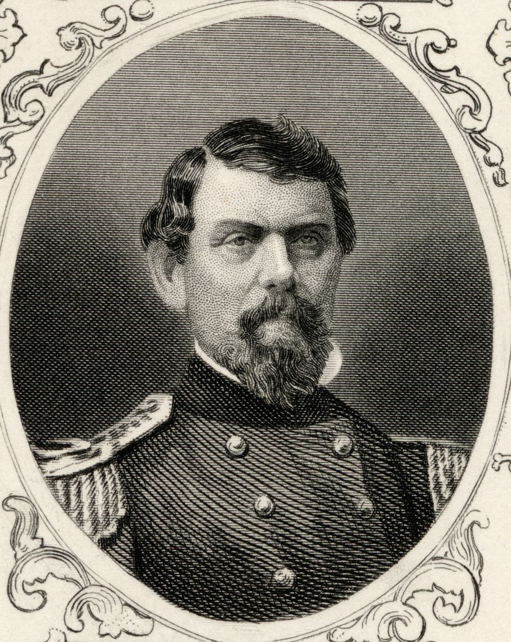William Joseph Hardeen (1815-73) muotokuva tekijältä American School