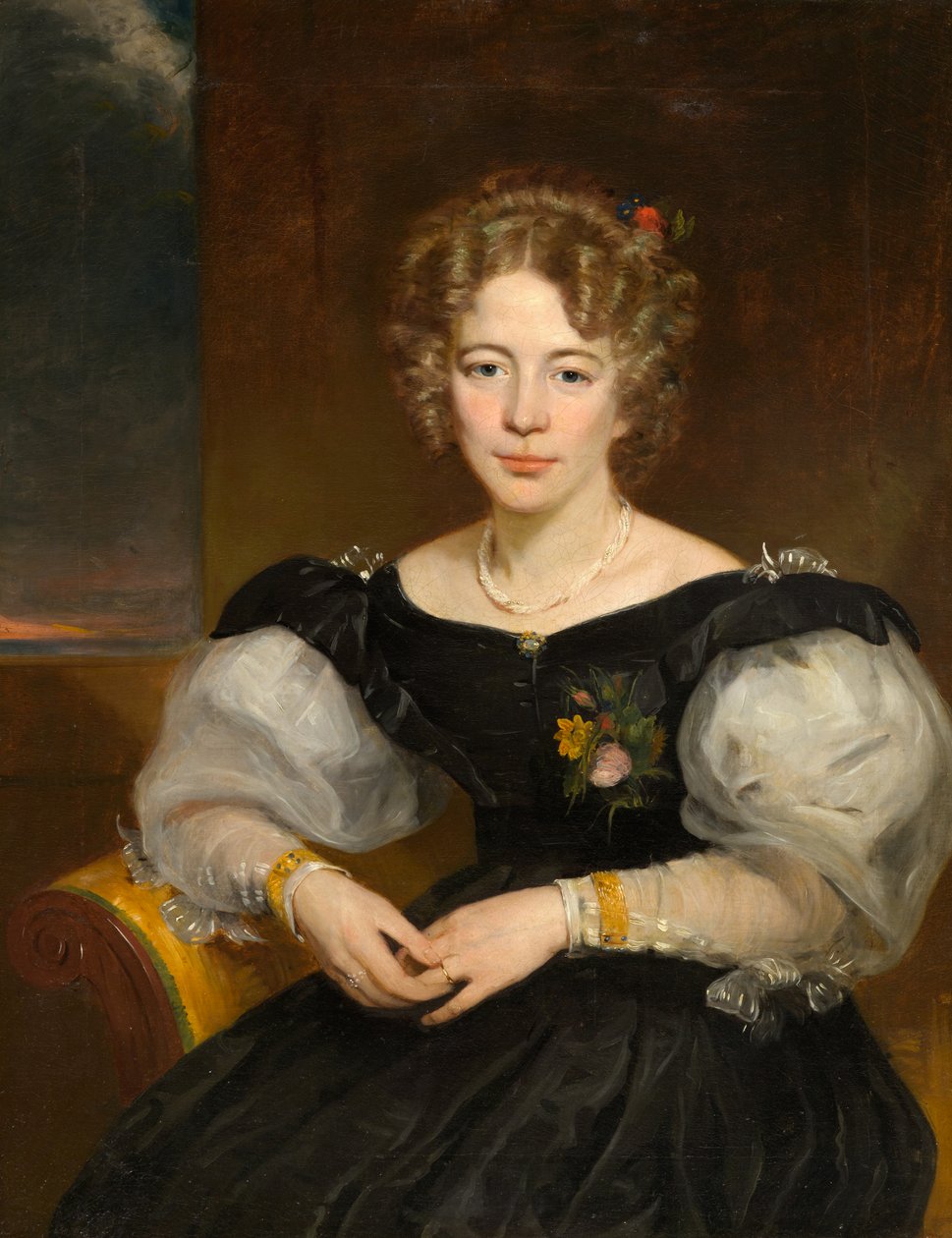 Naisen muotokuva, n. 1825-1835 (öljy kankaalle) tekijältä American School