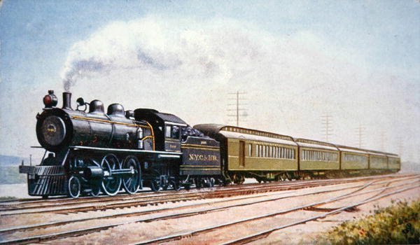 Postcard of the Empire State Express No.999 New York Central & Hudson River Railroadista tekijältä American School
