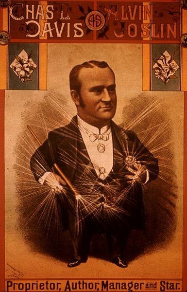 Chas L. Davisin mainosjuliste Alvin Joslinina (värilitho) tekijältä American School