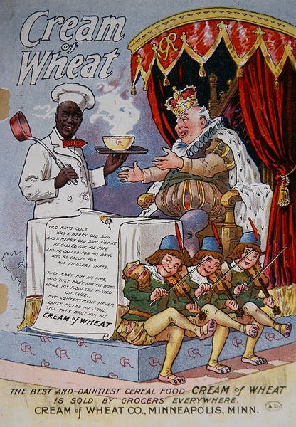 Mainosjuliste "Cream of Wheat" -viljoista tekijältä American School