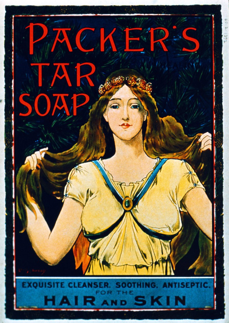 Julistemainonta Packers Tar Soap tekijältä American School