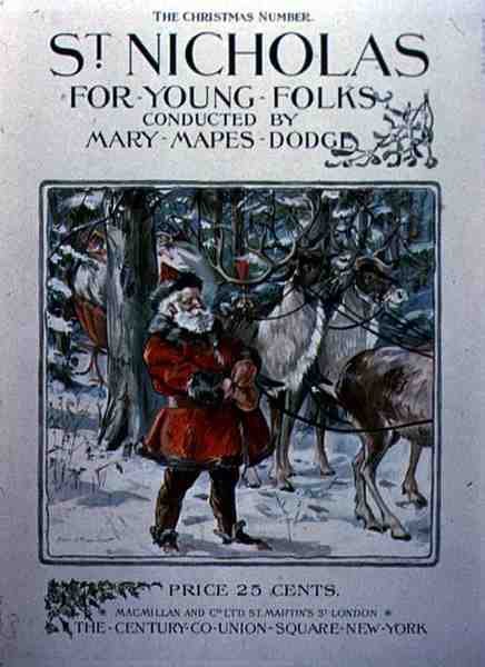 Julisteet "St. Nicholas for Young Folks, nuotit (värilitho) tekijältä American School