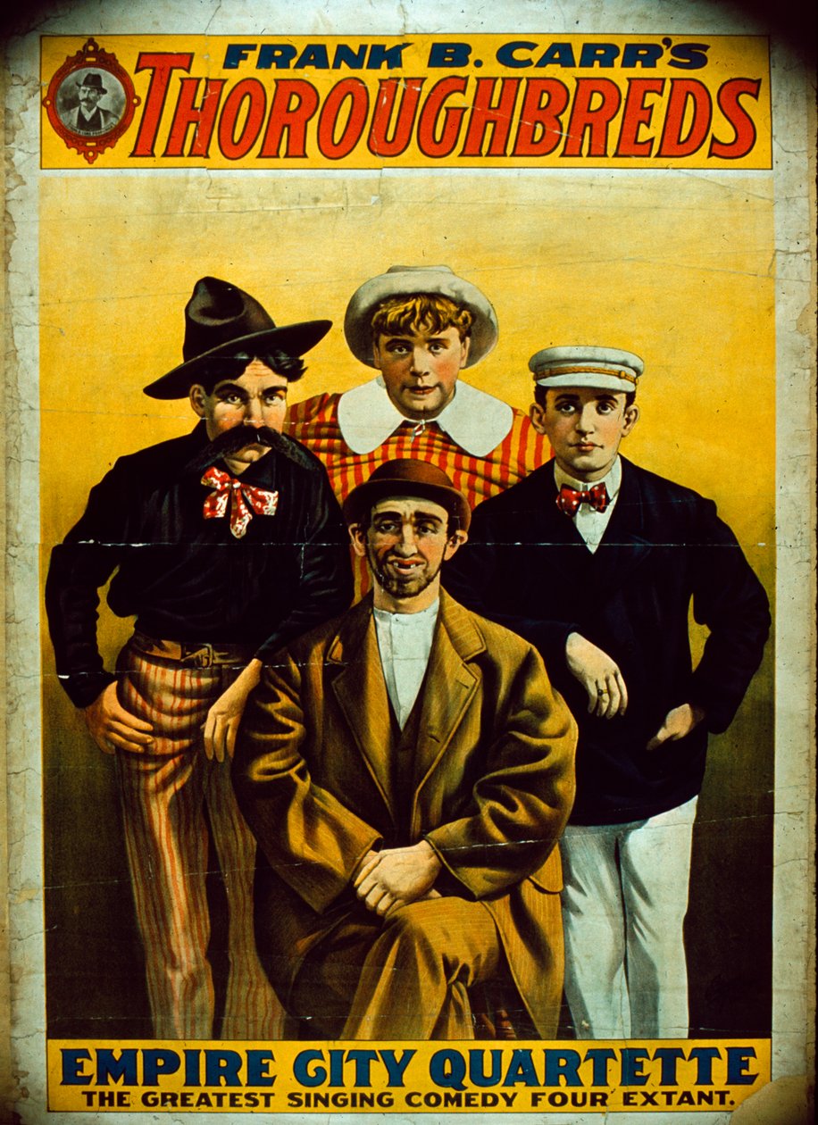 Juliste Frank B. Carrs Thoroughbreds tekijältä American School