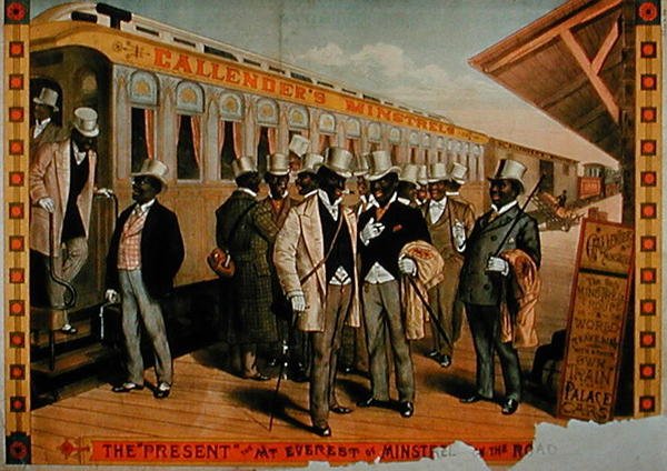Juliste "Nykyhetki, Minstrels Mount Everest" (väri litho) tekijältä American School