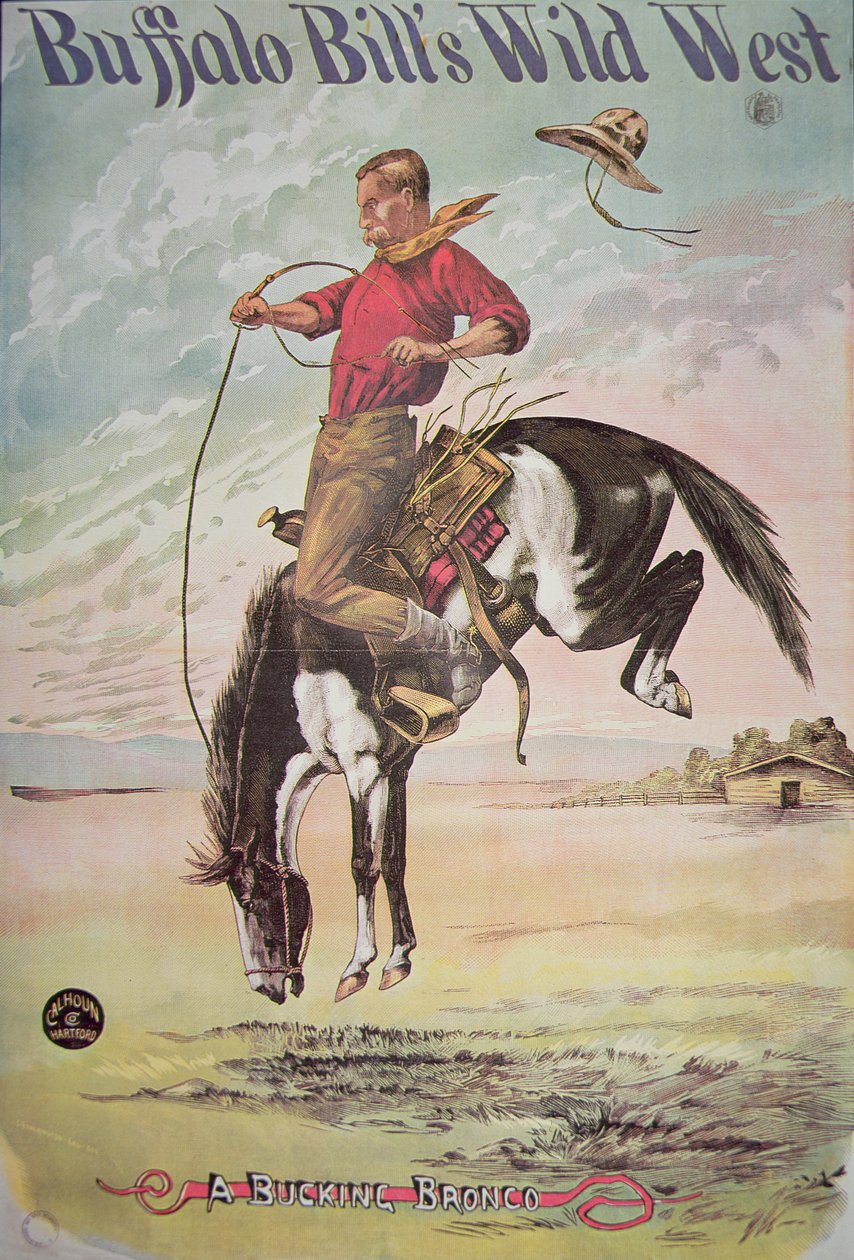 Buffalo Billin (1846-1917) villin lännen show