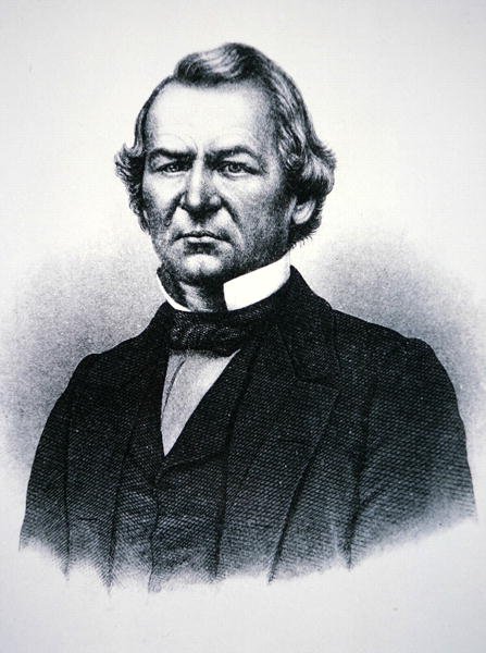 Presidentti Andrew Johnson (1808-75) (kaiverrus) tekijältä American School