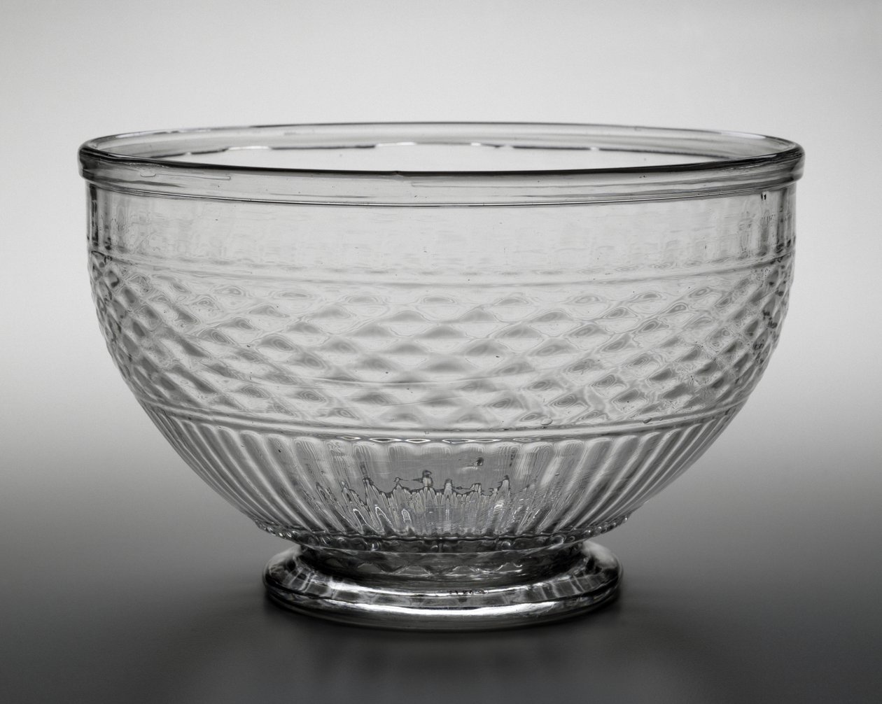 Punch Bowl, c. 1820-1840 (lyijylasi) tekijältä American School