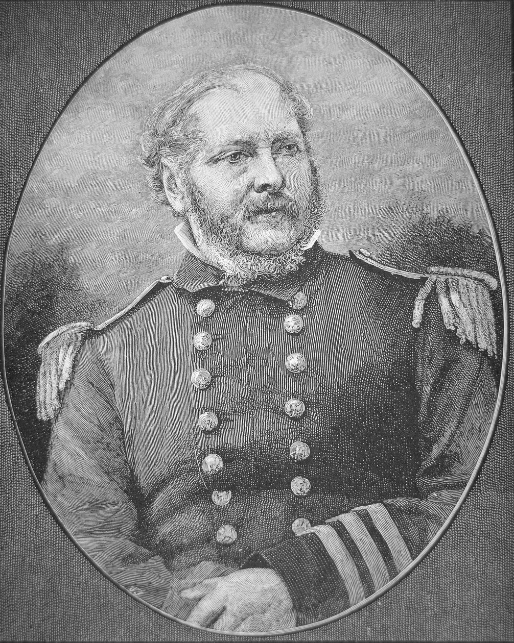 Kontra-amiraali John A. Winslow (1811-1873), Yhdysvaltain kapteeni Kearsarge tekijältä American School