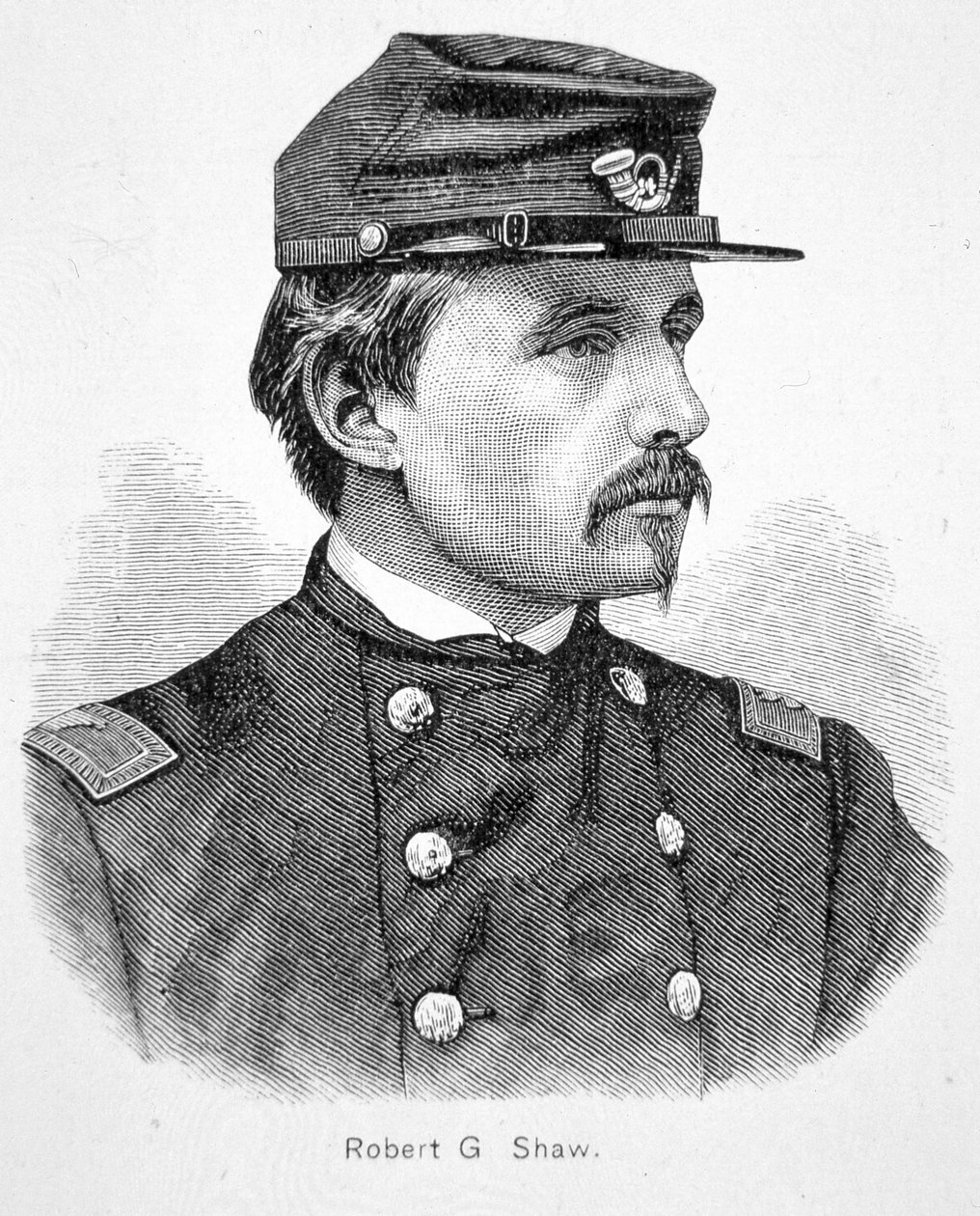 Robert Gould Shaw (1837-63) (kaiverrus) tekijältä American School