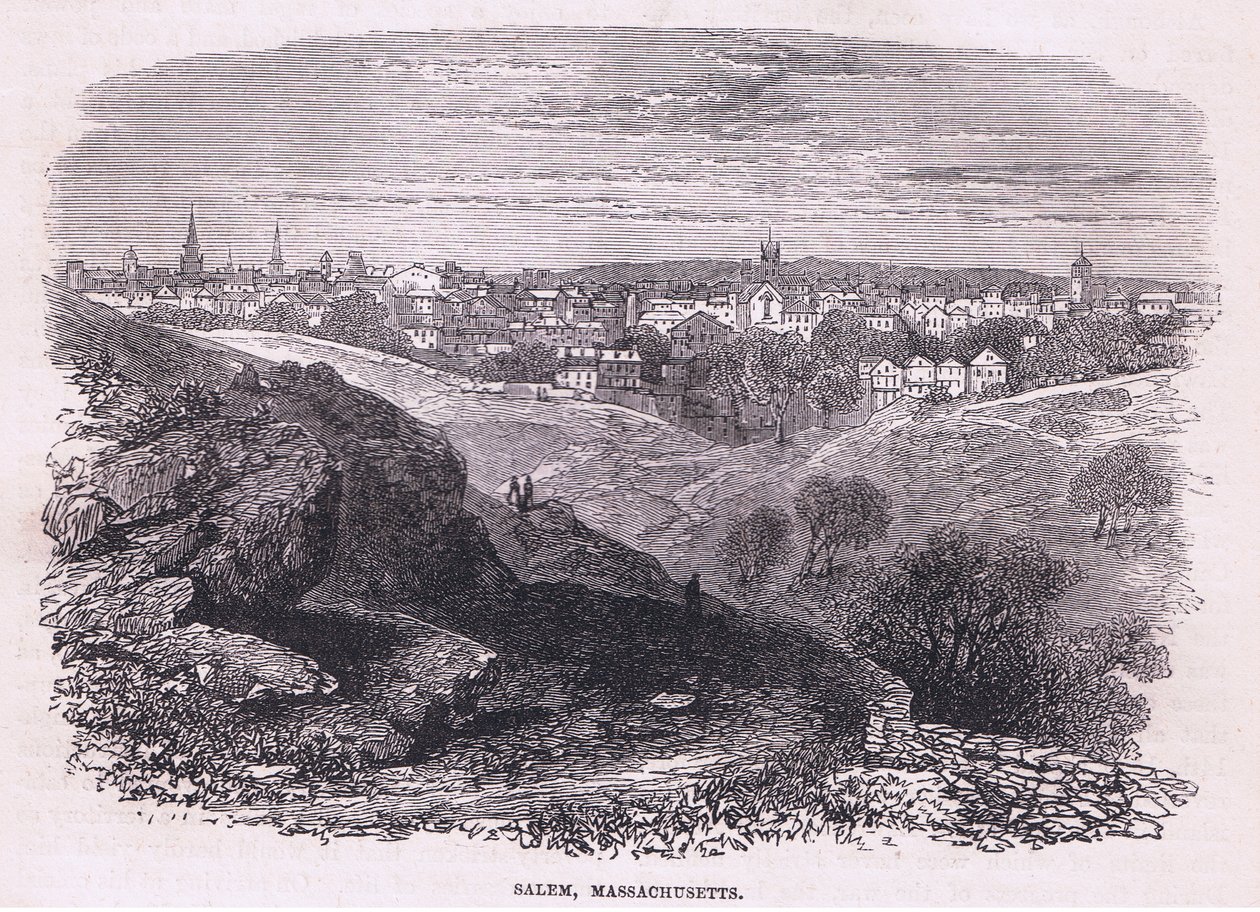 Salem Massachusetts, kuvitus Cassell