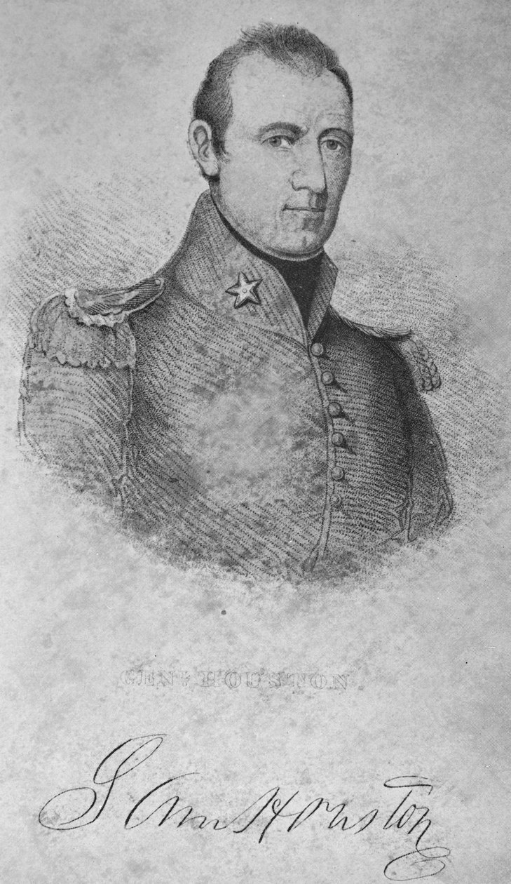 Sam Houston, 1837 tekijältä American School